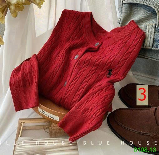 25HA0108.16 - ÁO LEN CARDIGAN THÊU HÌNH NGỰA