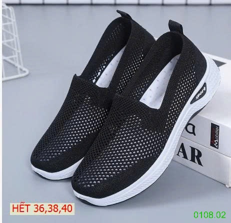 25HA0108.02 - GIÀY SLIPON THOÁNG KHÍ NỮ