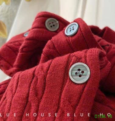 25HA0108.16 - ÁO LEN CARDIGAN THÊU HÌNH NGỰA