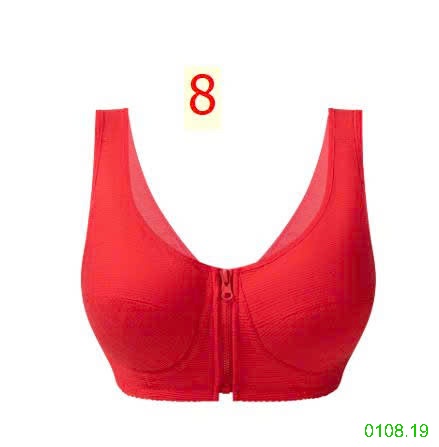 25HA0108.19 - SET 2 ÁO NGỰC TRUNG NIÊN KÉO KHÓA TRƯỚC