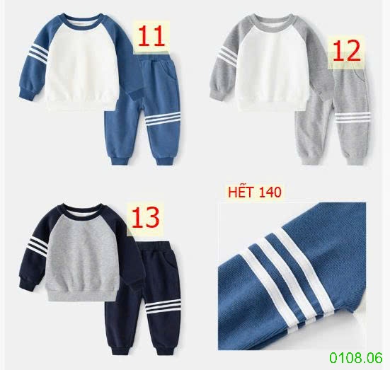 25HA0108.06 - BỘ NỈ BÉ TRAI WAPPY