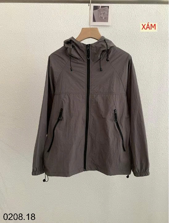 25HA0208.18 - ÁO GIÓ KHOÁC MỎNG NỮ
