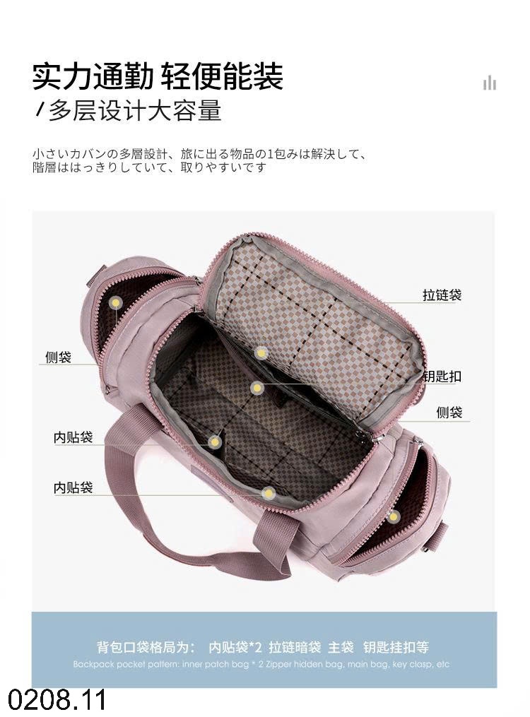 25HA0208.11 - TÚI DU LỊCH MINI COLORFUL BOX