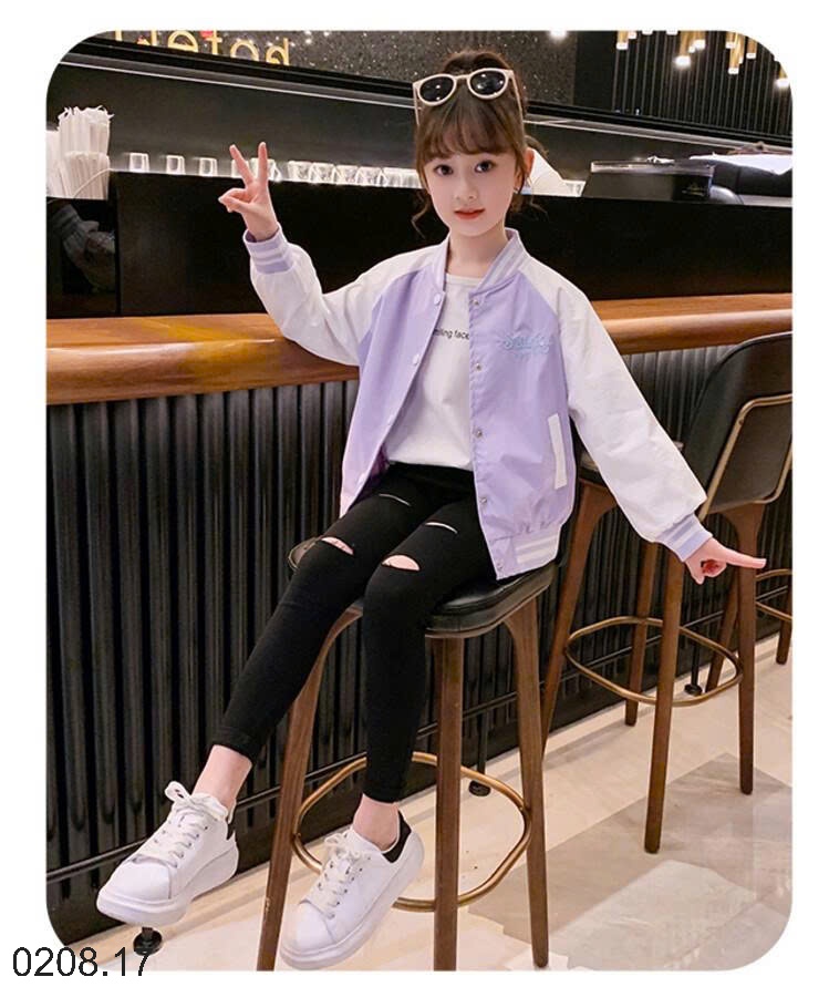 25HA0208.17 - ÁO KHOÁC TAY THỎ SIZE ĐẠI BÉ GÁI