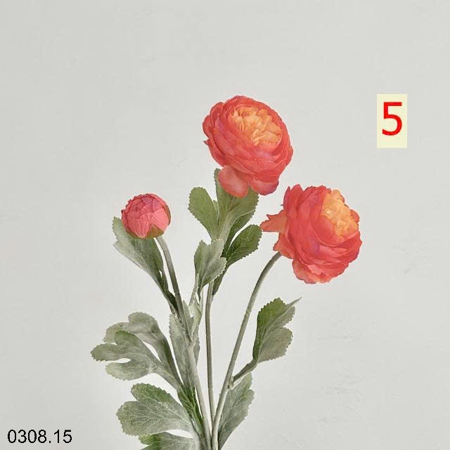 25HA0308.15 - SET 5 CÀNH HOA HỒNG