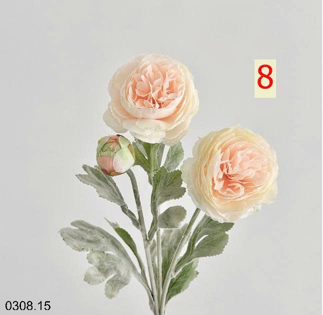 25HA0308.15 - SET 5 CÀNH HOA HỒNG