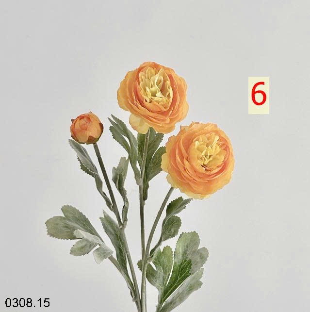 25HA0308.15 - SET 5 CÀNH HOA HỒNG