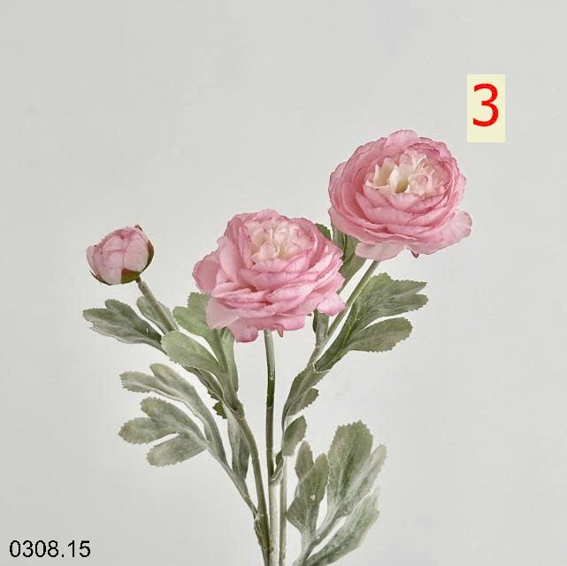 25HA0308.15 - SET 5 CÀNH HOA HỒNG