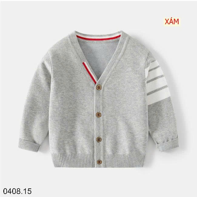 25HA0408.15 - CARDIGAN DỆT KIM BÉ TRAI WELLKIDS