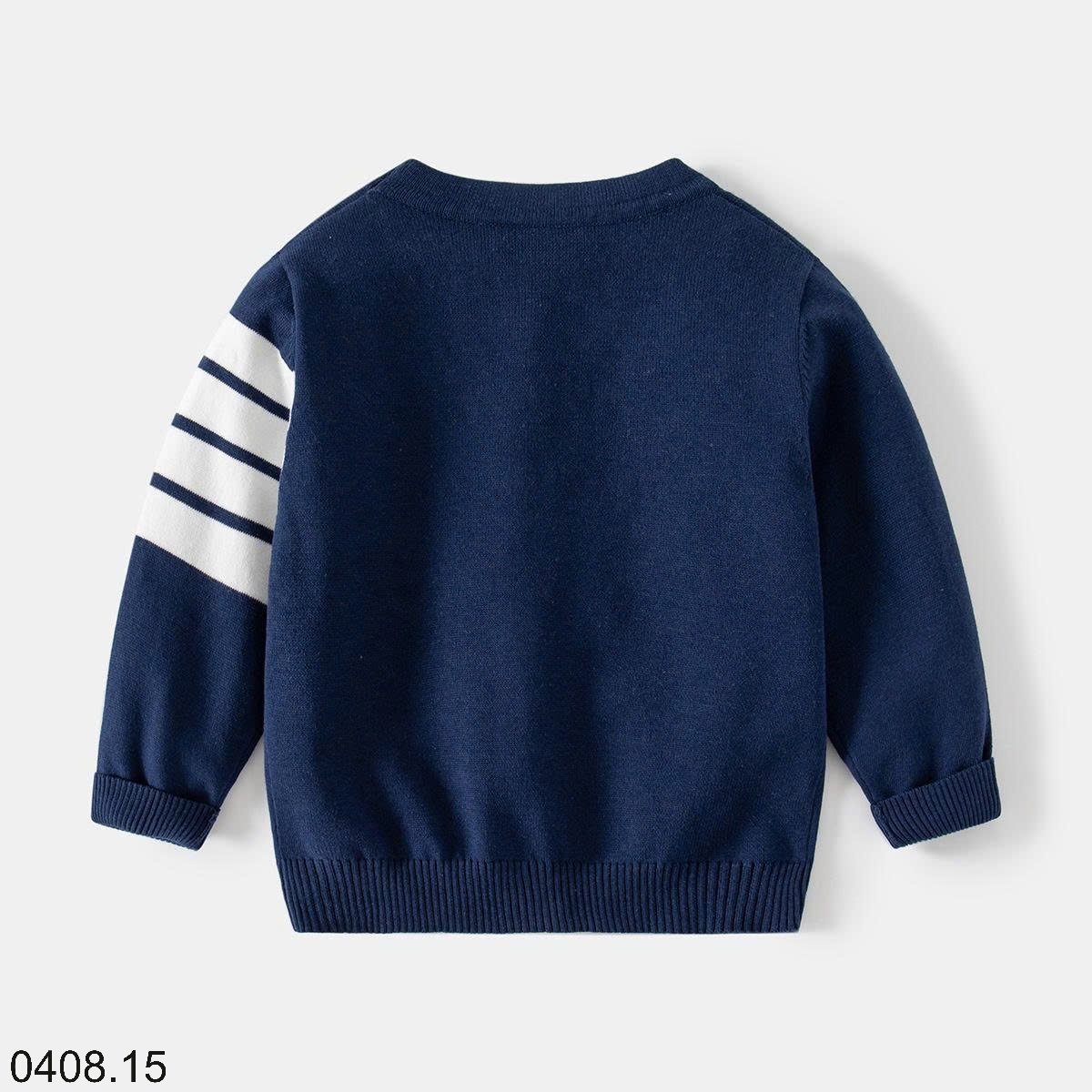 25HA0408.15 - CARDIGAN DỆT KIM BÉ TRAI WELLKIDS