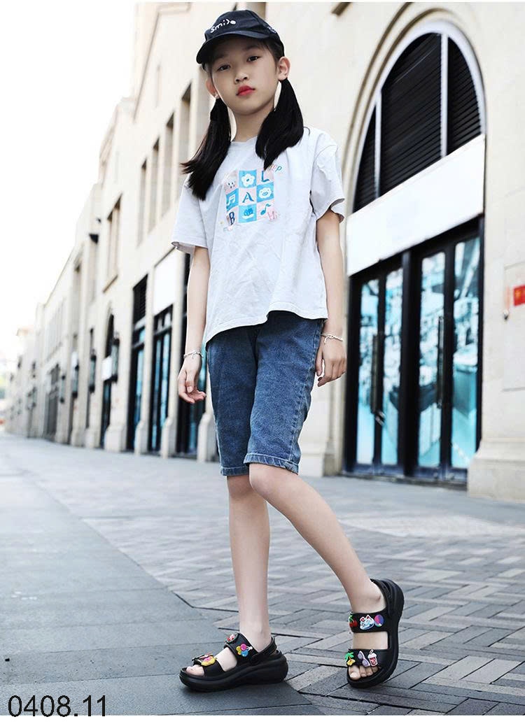 25HA0408.11 - DÉP EVA SIÊU NHẸ MẸ CON KÈM STICKER