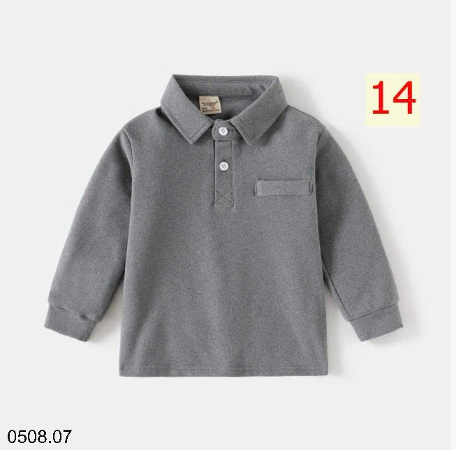 25HA0508.07 - ÁO POLO WELLKIDS BÉ TRAI