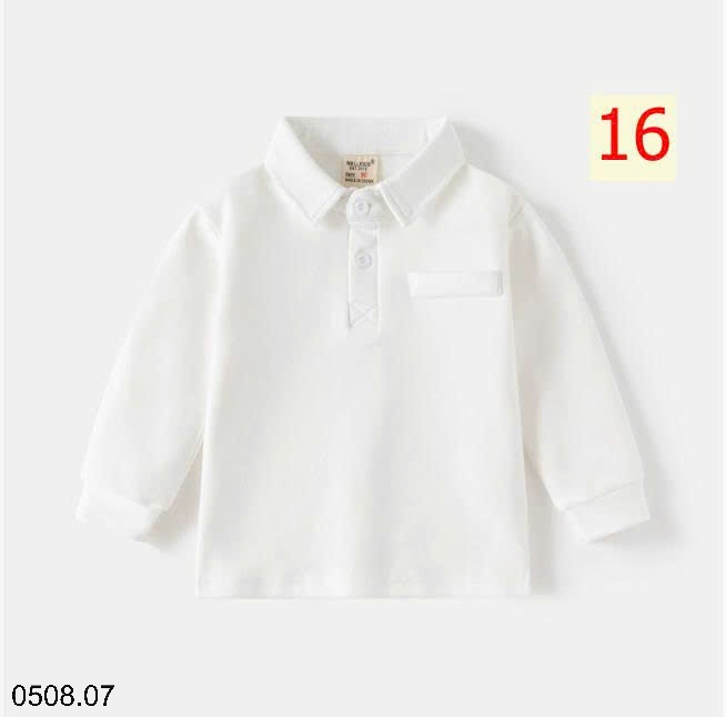25HA0508.07 - ÁO POLO WELLKIDS BÉ TRAI