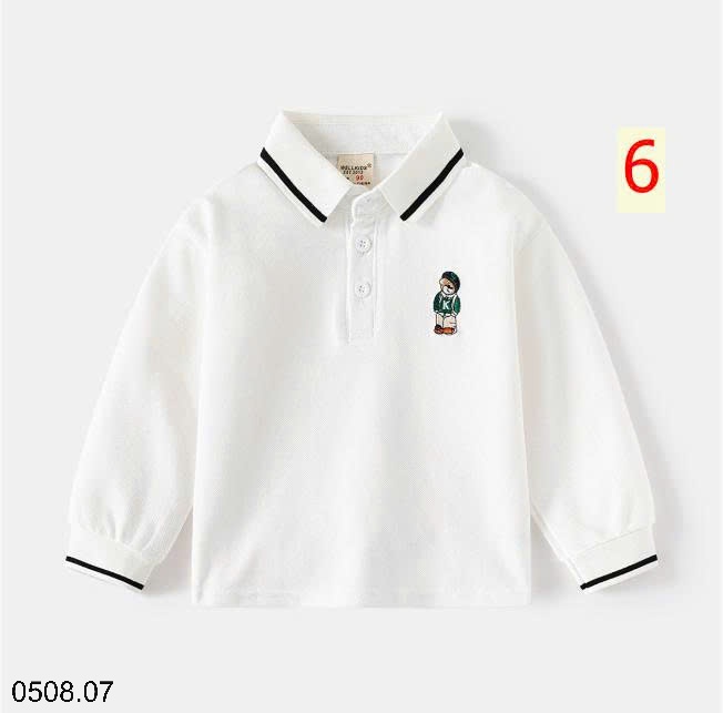 25HA0508.07 - ÁO POLO WELLKIDS BÉ TRAI