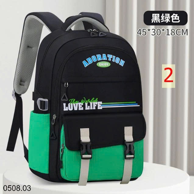 25HA0508.03 - BA LÔ HỌC SINH