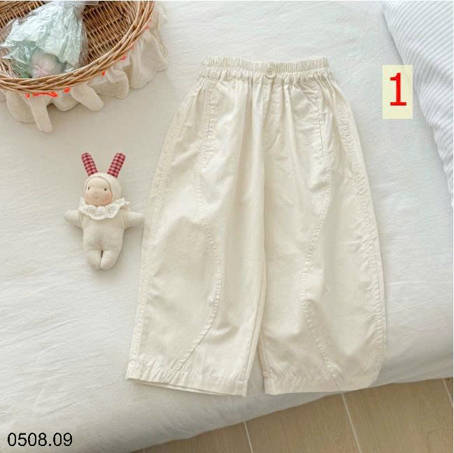25HA0508.09 - QUẦN ỐNG RỘNG BÉ GÁI