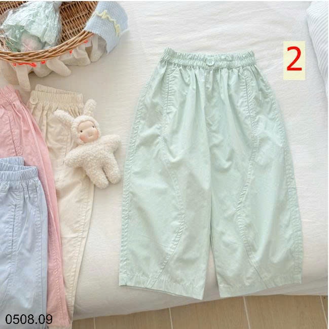 25HA0508.09 - QUẦN ỐNG RỘNG BÉ GÁI