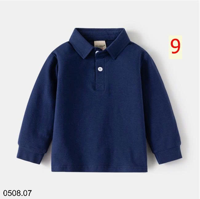 25HA0508.07 - ÁO POLO WELLKIDS BÉ TRAI