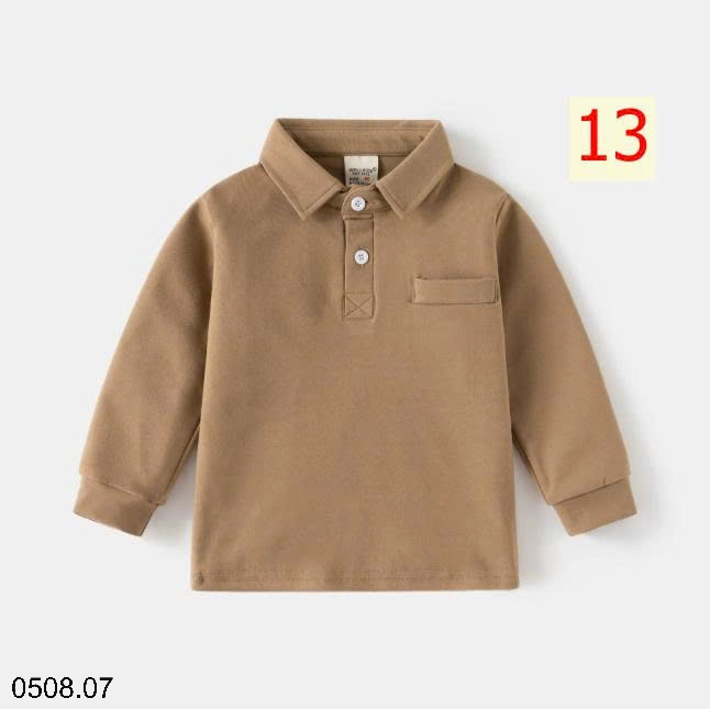 25HA0508.07 - ÁO POLO WELLKIDS BÉ TRAI