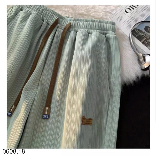 25HA0608.18 - SET 2 QUẦN ỐNG RỘNG NAM NỮ