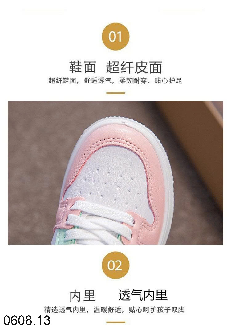 25HA0608.13 - GIÀY THỂ THAO QUAI DÁN CHO BÉ