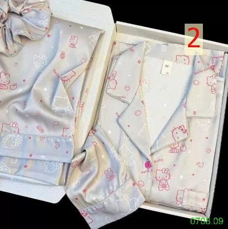 25HA0708.09 - BỘ LỤA PIZAMA THU ĐÔNG