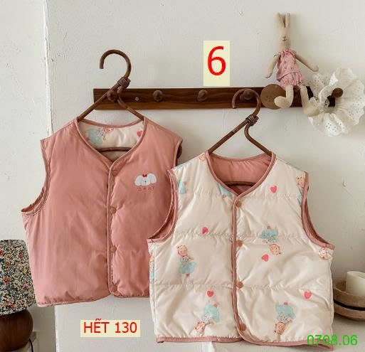 25HA0708.06 - ÁO GILE 2 MẶT CHO BÉ