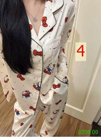 25HA0708.09 - BỘ LỤA PIZAMA THU ĐÔNG