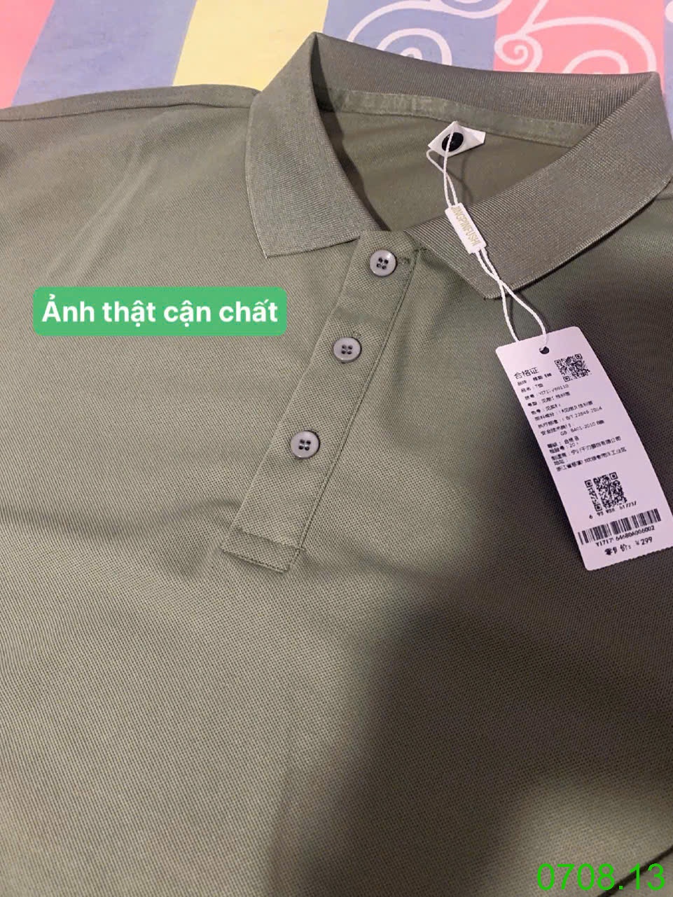 25HA0708.13 - ÁO POLO DÀI TAY NAM