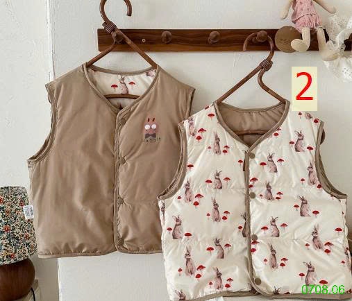 25HA0708.06 - ÁO GILE 2 MẶT CHO BÉ