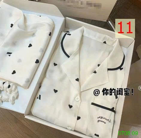 25HA0708.09 - BỘ LỤA PIZAMA THU ĐÔNG