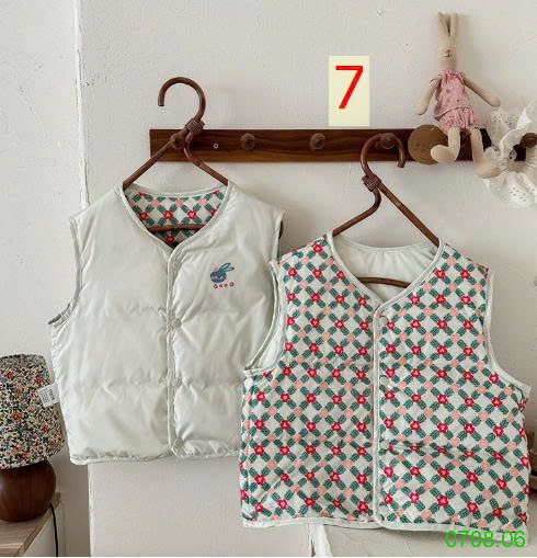 25HA0708.06 - ÁO GILE 2 MẶT CHO BÉ