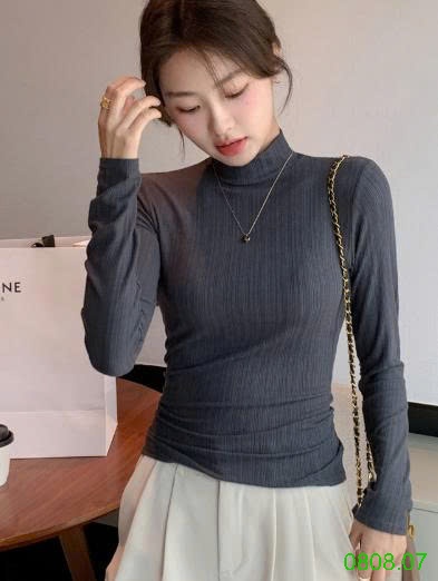 25HA0808.07 - ÁO GIỮ NHIỆT CỔ 3P CHO NỮ