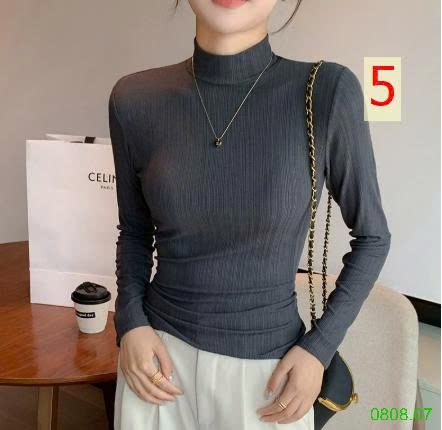 25HA0808.07 - ÁO GIỮ NHIỆT CỔ 3P CHO NỮ