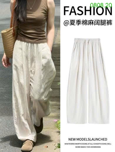 25HA0808.20 - QUẦN TENCEL ỐNG RỘNG YAMAMOTO NỮ