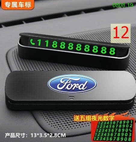 25HA0808.19 - PHỤ KIỆN BẢNG SỐ ĐIỆN THOẠI ĐỂ Ô TÔ