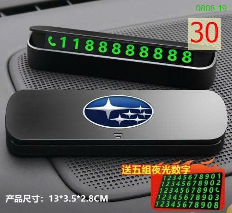 25HA0808.19 - PHỤ KIỆN BẢNG SỐ ĐIỆN THOẠI ĐỂ Ô TÔ