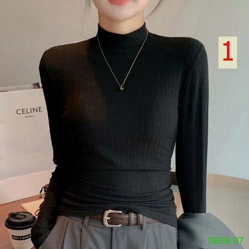 25HA0808.07 - ÁO GIỮ NHIỆT CỔ 3P CHO NỮ