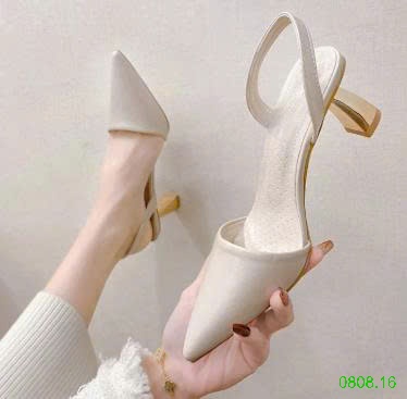 25HA0808.16 - GIÀY SANDAL HỞ GÓT NỮ
