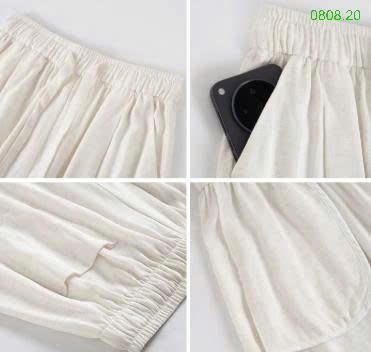 25HA0808.20 - QUẦN TENCEL ỐNG RỘNG YAMAMOTO NỮ