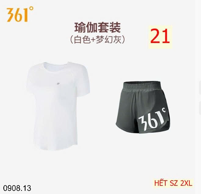 25HA0908.13 - BỘ THỂ THAO 361 CHO NỮ