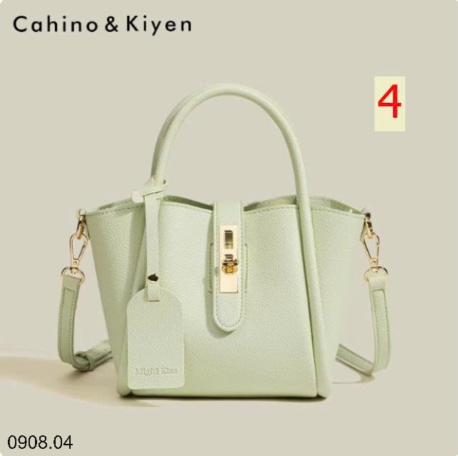 25HA0908.04 - TÚI XÁCH GIỎ KÈM KHĂN HÃNG CAHINOKIYEN