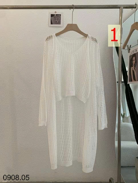 25HA0908.05 - SET ÁO LƯỚI CHO NỮ