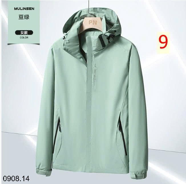 25HA0908.14 - ÁO KHOÁC GIÓ CHO NAM NỮ