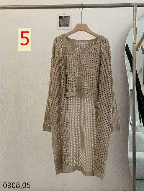 25HA0908.05 - SET ÁO LƯỚI CHO NỮ