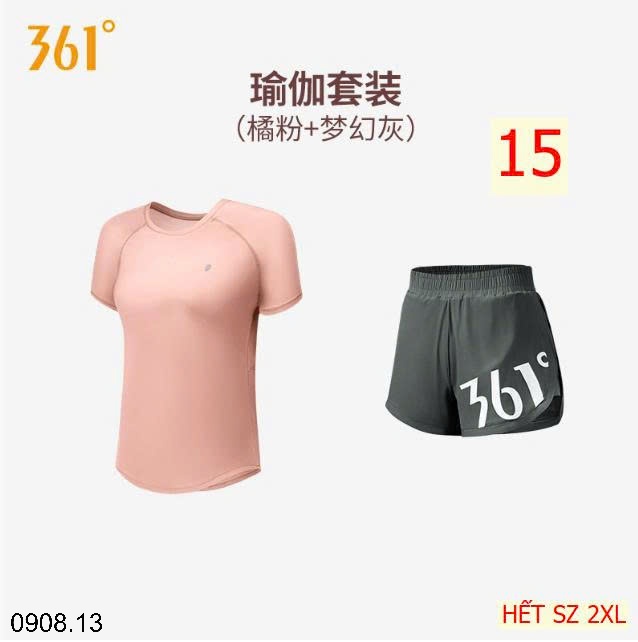 25HA0908.13 - BỘ THỂ THAO 361 CHO NỮ