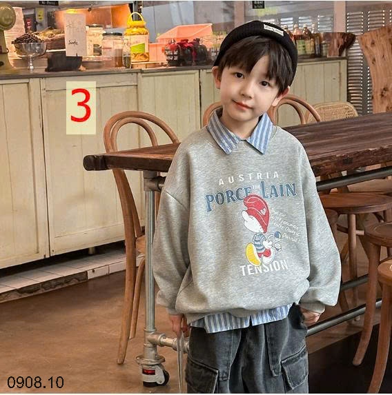 25HA0908.10 - ÁO NỈ AMBB BÉ TRAI