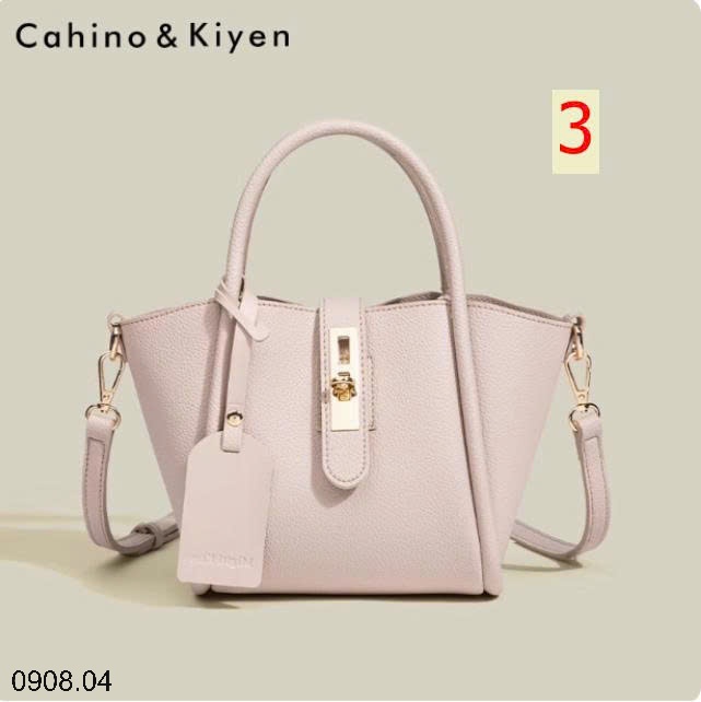 25HA0908.04 - TÚI XÁCH GIỎ KÈM KHĂN HÃNG CAHINOKIYEN