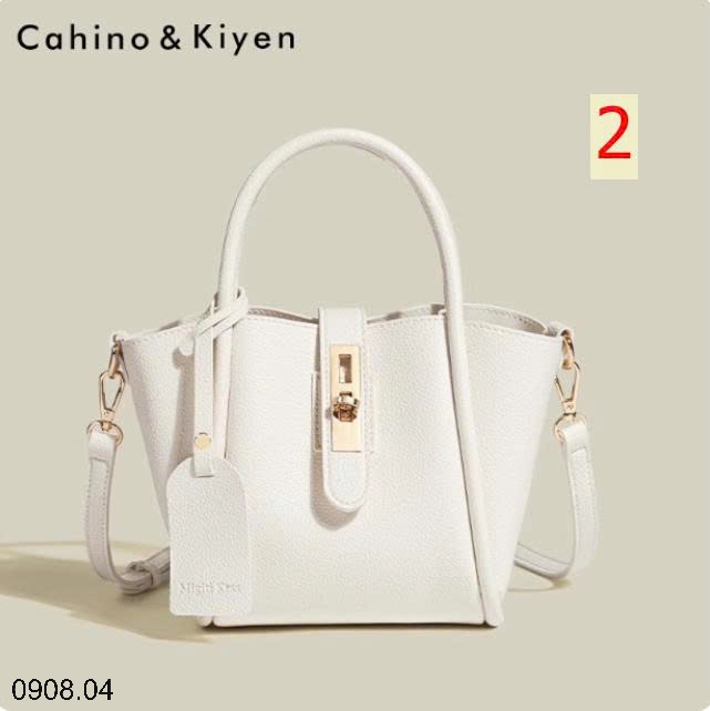 25HA0908.04 - TÚI XÁCH GIỎ KÈM KHĂN HÃNG CAHINOKIYEN