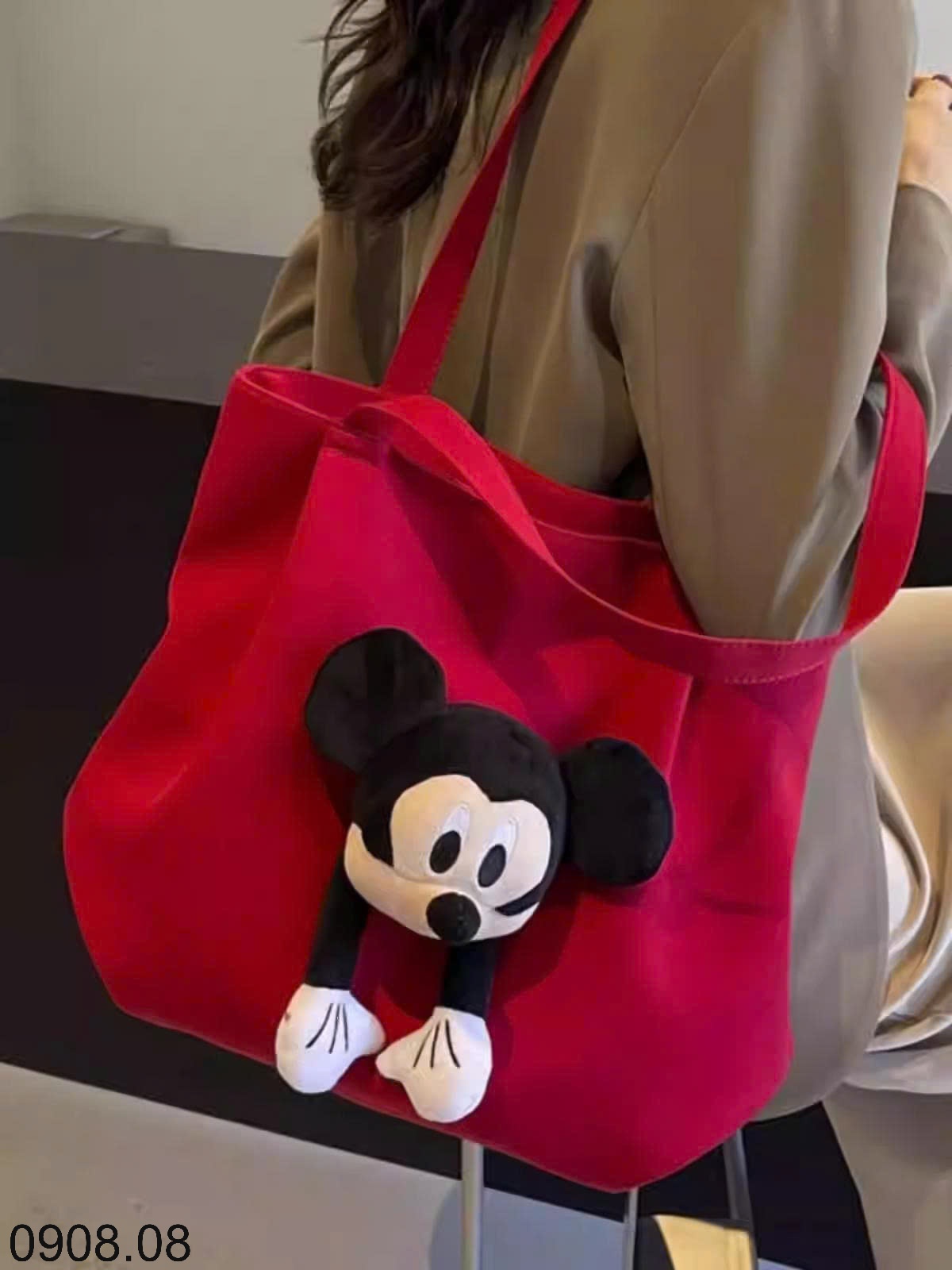 25HA0908.08 - TÚI TOTE MICKEY